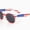 D, variant on 4th Of July USA Flag Sunglasses, Red White Blue Patriotic Design, Novelty Independence Day Shades, Glasses for 4th Of July Holiday Parade Party Events