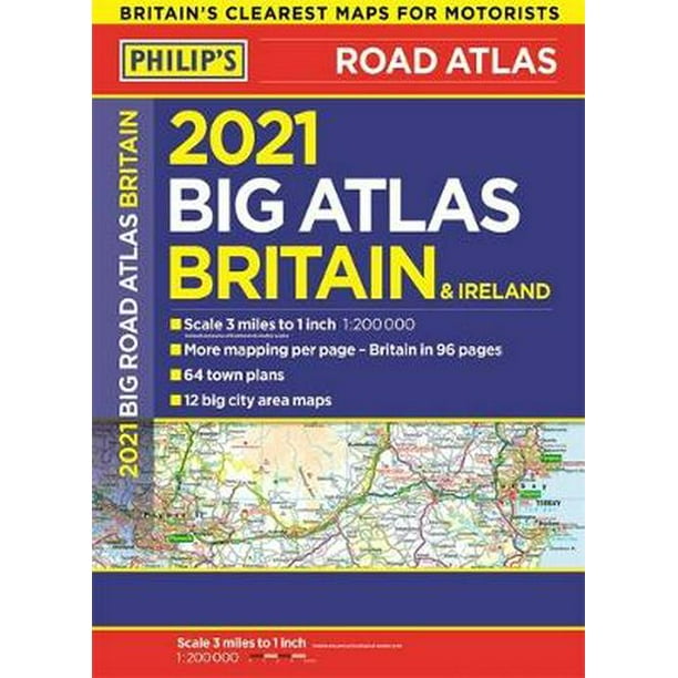 2021 Philip's Big Road Atlas Britain and Ireland - Walmart ... 2021 Philip's Big Road Atlas Britain and Ireland - Walmart ...