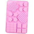thumbnail image 5 of 2 PCS Valentine's Day Silicone Mold Heart Mold Chocolate Mold,Heart Flower Shape Candy Molds Biscuits Mold Silicone Fondant Baking Mold Jelly Soap Pudding Dessert Molds for Party Cake Decoration, 5 of 7