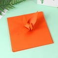 thumbnail image 3 of OFFIGAM 500 Pieces Orange Origami Paper Sheets for Crafts, Folding Art, Kids and Adult Handcraft Supplies, 3 of 5