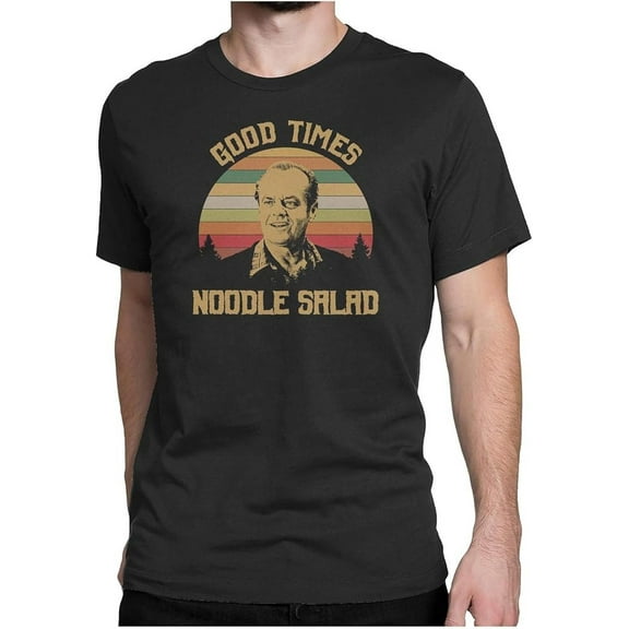 Good Times Noodle Salad - Vintage Retro T-Shirt