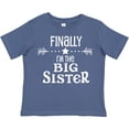 thumbnail image 3 of Inktastic Finally I'm the Big Sister Girls Toddler T-Shirt, 3 of 5
