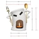 thumbnail image 4 of Naiovety Juego de tazas de chocolate personalizadas que incluye tazas para fondue y tazas de cerámica perfectas para queso y chocolate. Utensilios de cocina Blanco 19*14*10, 4 of 6