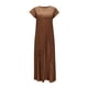 thumbnail image 3 of Vestido largo sin mangas plisado de poliéster para mujer - Cuello redondo, informal - Verano - Tallas S-XXXL, 3 of 3
