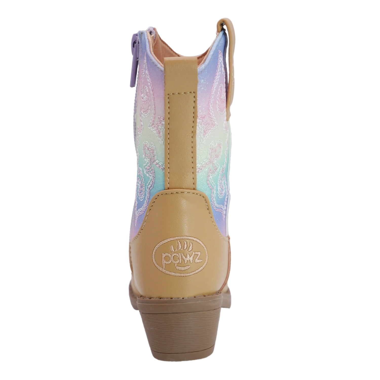 Pawz Little & Big Girls' Glitter Western Boots