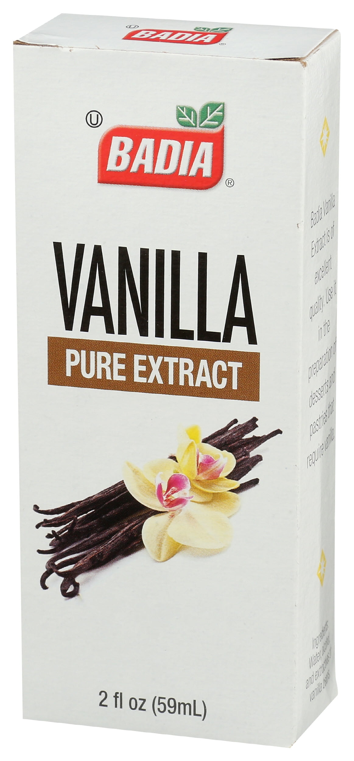 Pack of 12, Badia Vanilla Extract, 2 oz
