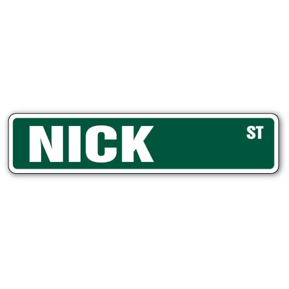 Nick Street [3 Pack] of Vinyl Decal Stickers |for Laptop Car