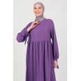 thumbnail image 4 of Purple - Vintage Purple - Crew neck - Unlined - Modest Dress - Refka, 4 of 5
