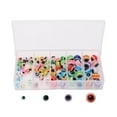 thumbnail image 2 of Fishing Beads, Bright Color Glossy Opening Float Balls Stopper With Storage Box For Outdoor, 2 of 8