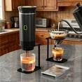 thumbnail image 4 of Portable Coffee Maker Stand | Foldable Aluminum Alloy Holder for Pour Over Dripper | Travel & Camping Accessory for Backpacking, Hiking, Office, and Home Kitchen Use | 67mm Base Compatible, 4 of 5