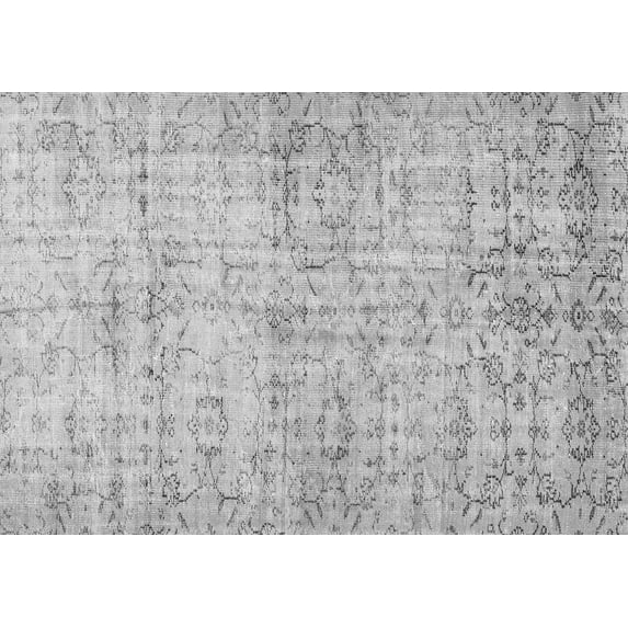 Ahgly Company Indoor Rectangle Persian Gray Traditional Area Rugs, 7' x 10'