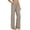 Khaki, variant on High Waist Effortless Wide Leg High Wirted ’s Casual Pants For Everyday Comfort And Style Breathable Loose Fit Trousers With Waistline, Size M