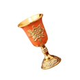 thumbnail image 3 of WeiLaiKeQi European Goblet Embossed Cup en Goblet for Bar Anniversary Wedding Orange, 3 of 9