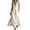 Womens dresses flowy dressy-White, variant on Guieoi Summer Dresses for Women under $10 Plus Size Flowy Button-Front Linen-Cotton Loose-Fit Sleeveless Long Dress with Pockets Pink M