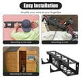 thumbnail image 4 of Tysrjsv Caulking Tool Organizer Carbon Steel Caulking Tool Storage Rack Wall Mounted Storage Rack Easy to Install Caulking Tool Storage Rack Portable Storage Rack for Garages, 4 of 10