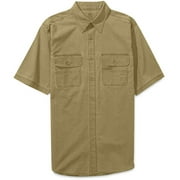 Faded Glory - Men's Short-Sleeve Button-Down Ripstop Shirt