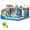 Multicolor#5, variant on Outdoor Play Equipment Outsunny Wooden Kids Pirate Sandbox, Outdoor Sandboat with Bench Seats, Storage, Non-Woven Fabric Cloth for Backyard, Lawn,Backyard Playset