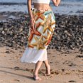 thumbnail image 6 of Starfish Stunning Chiffon Beach Dresses with Polyester Straps for Women in Beach Skirts, 6 of 6