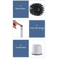 thumbnail image 5 of TERGAYEE Household Silicone Toilet Brush and Holder Set,Toilet Brush with Soap Dispenser,Toilet Brush with Liquid,Long Handle Toilet Brush with Base,Liquid-filling Toilet Brush, 5 of 6