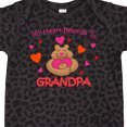 thumbnail image 4 of Inktastic Heart Belongs to Grandpa Girls Baby Bodysuit, 4 of 5