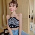 thumbnail image 2 of Xinhuaya Hanging Neck Small Suspender Women's Slim Inner Vest Summer Sleeveless Top Slimming Tanks, 2 of 6
