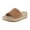 Mocha Mousse Suede, variant on Yasmina Women's Sandals Black Suede Size 6.5 M