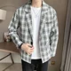 thumbnail image 2 of Chaqueta corta gris para hombre, trajes y blazers cortos para hombre, de un solo pecho, de diseñador de lujo, elegantes, de moda, de verano, sencillos, 2 of 5