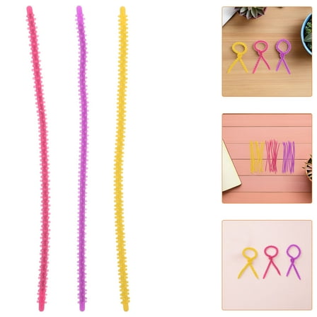 OUNONA Silicone Perm Rods 30 Pcs Assorted Colors Salon Quality Hair Curling Tools