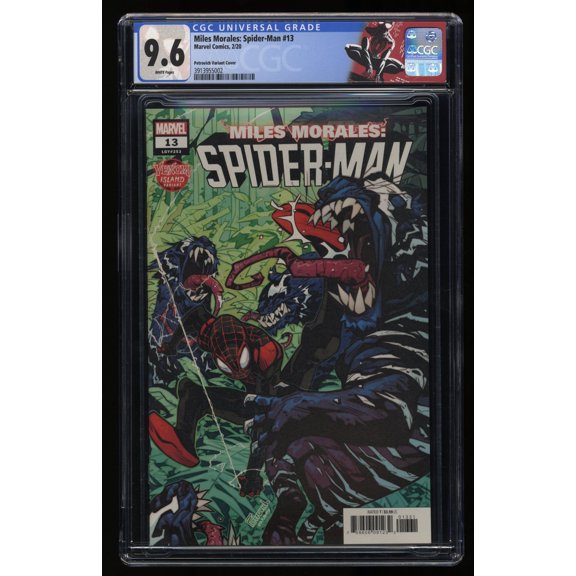 Miles Morales: Spider-man #13 CGC NM+ 9.6 Cover C Variant Petrovich Comic Book