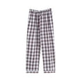 thumbnail image 2 of ZRGHAOYLQ Pajama Pant Men Bottoms Light Weight Sleep Lounge Pants Long Plaid Pj Pant with Pocket Casual Soft Loose Homewear Sleepwear, 2 of 4