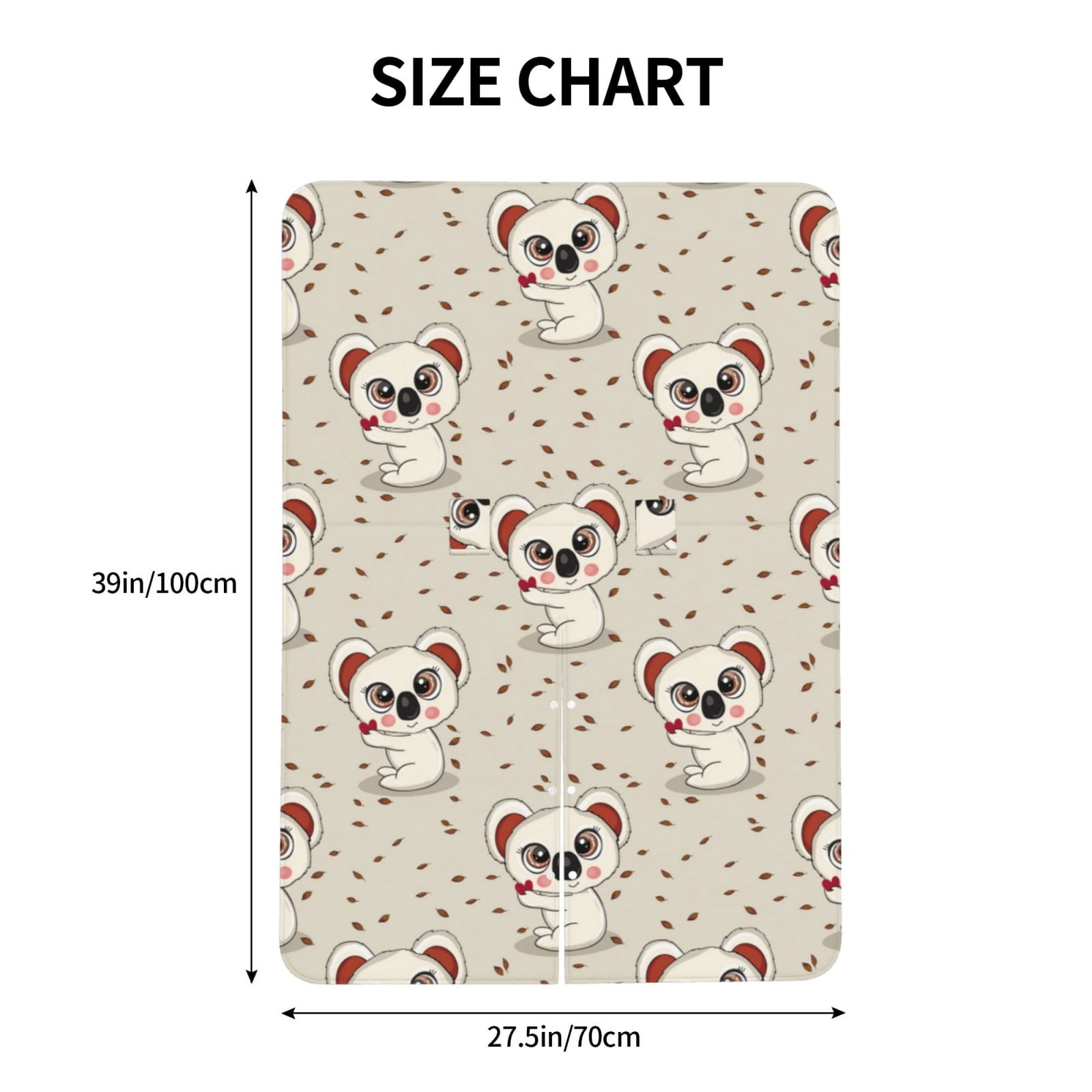 Car Seat Cover Baby - Cute Koala Off White Breathable Infant Car Seat Cover for Baby Carseat, Lightweight Comfort Baby Essentials Must Haves Newborn Stuff for Girl Boy