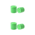 thumbnail image 2 of Tapones para manillar Wosthever 1 par de silicona Verde, 2 of 6