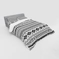 thumbnail image 2 of Ambesonne Tribal Bedding Set 4 Pcs, American Folkloric, Queen, Black White, 2 of 2