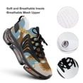 thumbnail image 4 of Baroque Chain Walking Shoes for Men Woman Lightweight Tennis Fashion Elastic Sports Shoes Cushion Basketball Shoes, 4 of 7