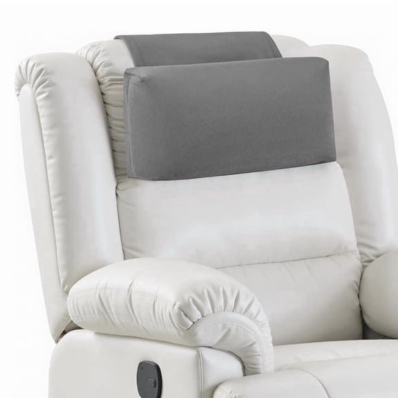Neck Pillow for Recliner Chair, Adjustable Recliner Pillow for Headrest, Soft Velvet Non-Slip Head Pillow for Recliner A