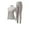 Grey, variant on DuoJiaJ Women's Thermal Underwear Brushed Long Underwear Set Cold Weather Pajama Set Ladies Thermal Underwear Beige L