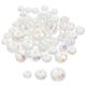 thumbnail image 2 of Glass Beads For Jewelry Making 60Pcs Assorted Color Flat Shape For DIY Necklace Bracelet Earring Crafts, 2 of 5