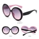thumbnail image 3 of Gafas de Sol ADE WU Oversized Redondas Vintage 60s 70s UV400 Rosadas, 3 of 5