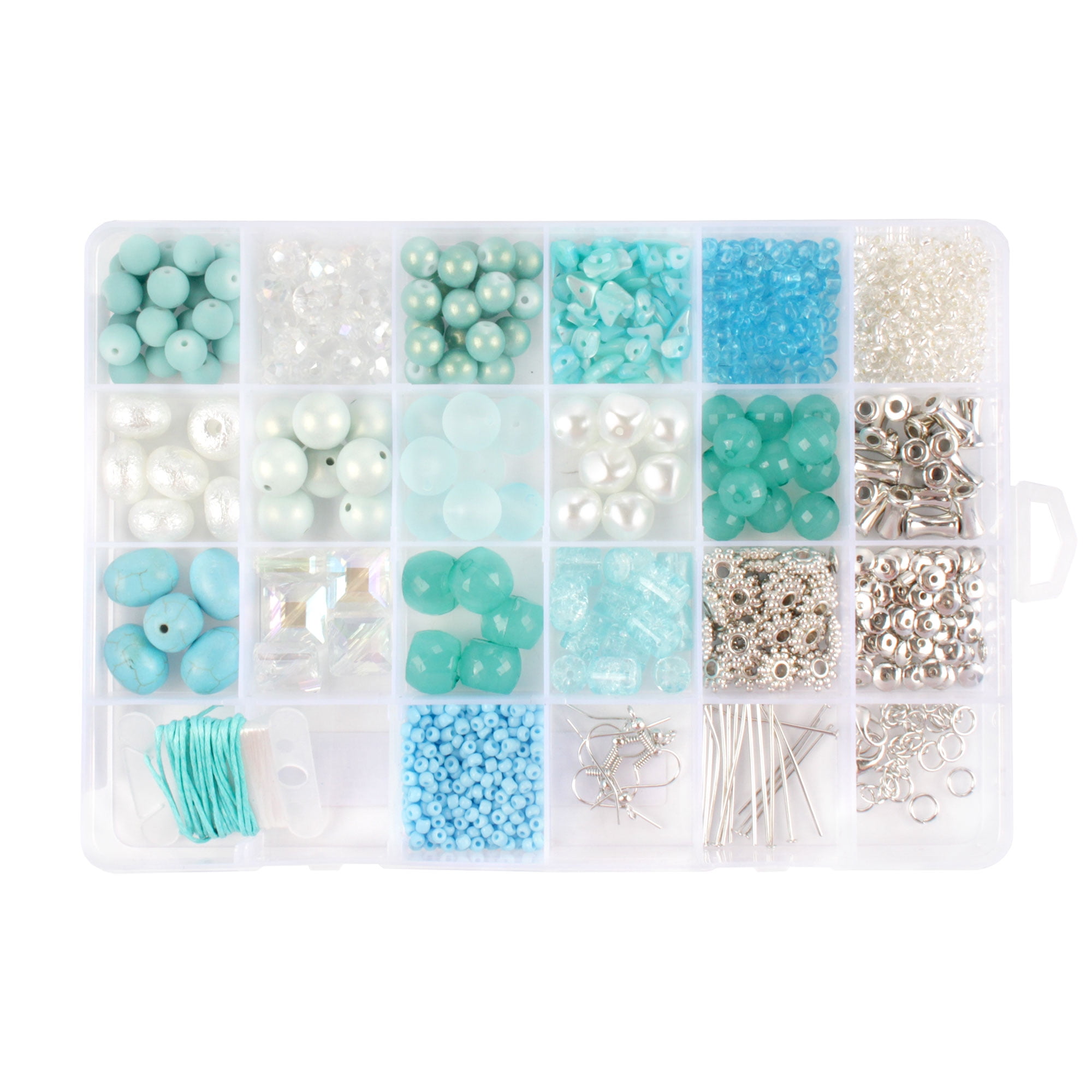 Bead Kits for Jewerly Making - 1300pcs Bead Craft Set - DIY