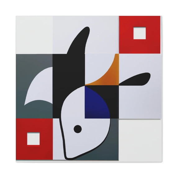 Guppy Joyful Rainbow - Canvas