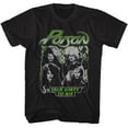 thumbnail image 1 of Poison Tdtm Band Photos Black Adult T-Shirt, 1 of 2