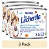 (3 pack) Nestle La Lecherita Low Fat Sweetened Condensed Milk for Valentine's Day Baking, 3.5 oz Can, 6 Pack