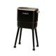 thumbnail image 1 of Cubo de basura de cocina con ruedas de 360 ​​grados, extraíble, espacioso y resistente. Negro, 1 of 9