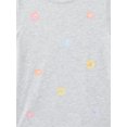 thumbnail image 3 of Wonder Nation Girls Embellished Graphic Tee with Short Sleeves, Sizes 4-18 & Plus, 3 of 3