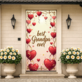 thumbnail image 5 of LUUFILx Best Grandpa Ever Backdrop Banner Grandfather Day Party Decorations Heart Design Background for Birthday Celebration Event Photography Props, 5 of 7