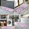 thumbnail image 2 of Pink and Purple Of Leopard Print Kitchen Rug Mat,Kitchen Runner Rugs Non Skid Washable,Decorative Kitchen Floor Mats for Kitchen,Sink,Laundry,17"X47", 2 of 5