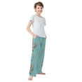 thumbnail image 3 of FORMRS Kids Pajama Pants with Pockets Size 6-8Y Boys Lounge Sleep Bottoms, Cartoon Capybaras, 3 of 8