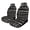 Color-5, variant on African Mud Cloth Black And White-1 Car Seat Cover Set Auto Front Bucket Cushion Protect Accessories 2 Piece