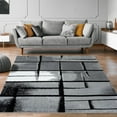 thumbnail image 6 of Luxe Weavers Art Deco Geometric Gray 8x10 Area Rug, Indoor Carpet, 6 of 6