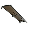 thumbnail image 3 of Front Door Arch Rainshed, Awning Window Door Awning Canopy 78.7x23.6in Entry Door Overhang Aluminum Alloy Awning Outdoor Window Awning Door Canopy, Window Awning Exterior,Sun UV, Rain Snow Protection, 3 of 13